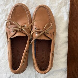 Sperry Men's Light Brown Boat Shoes 2 Eye
